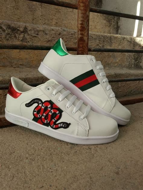 tenis gucci hombre serpiente|gucci tennis 1977 used.